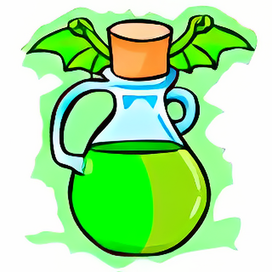 Glowing Korbat Morphing Potion