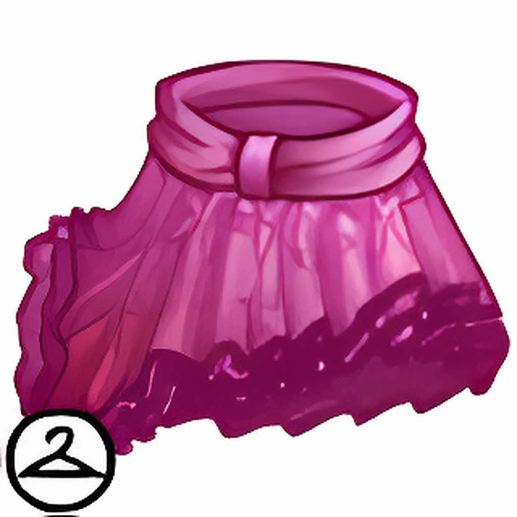 Lovely Pink Ruffled Skirt