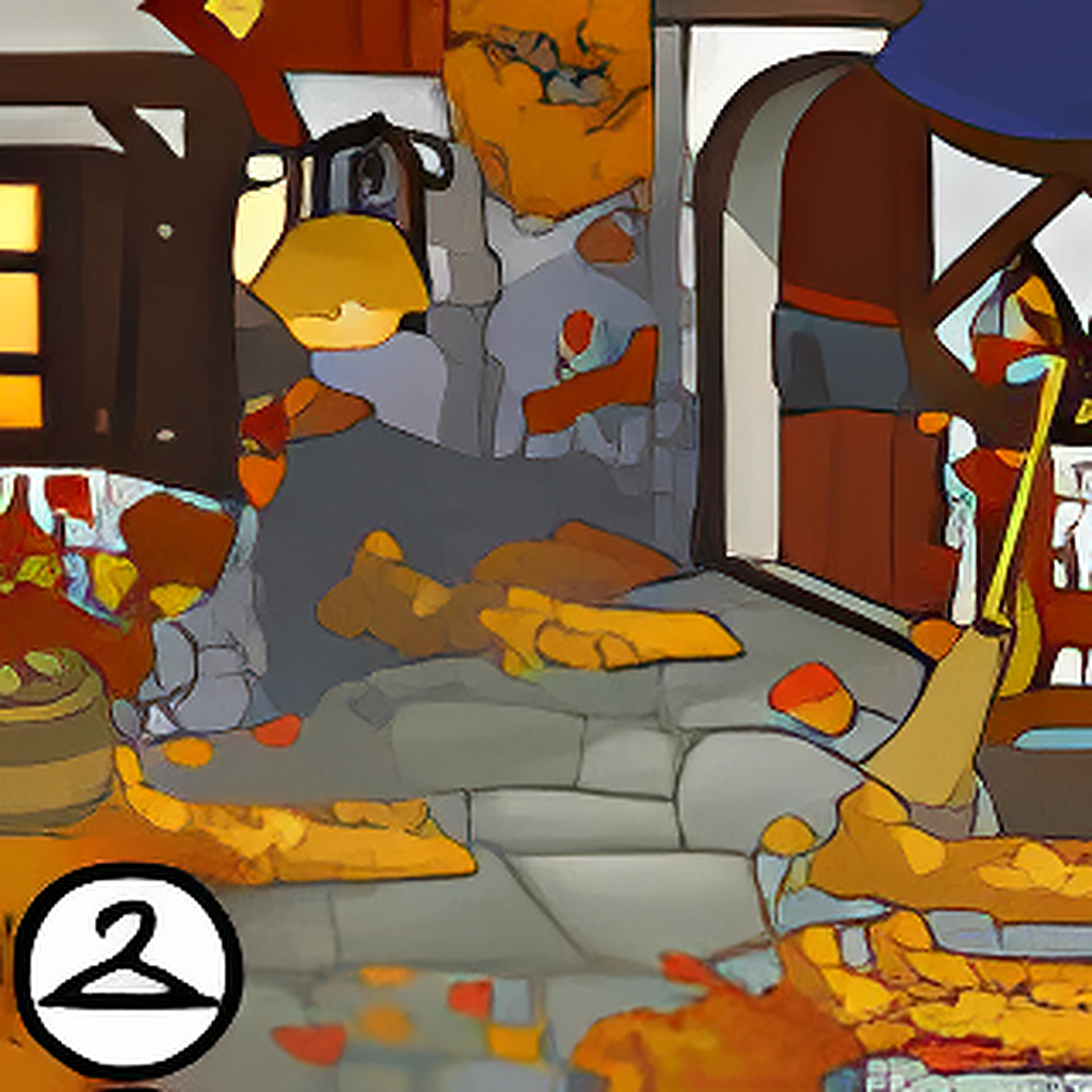 Autumn in Meridell Background