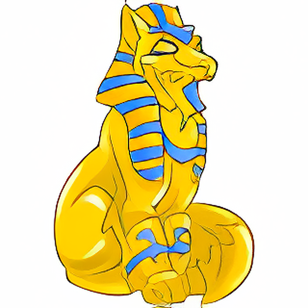 Golden Coltzan Statue