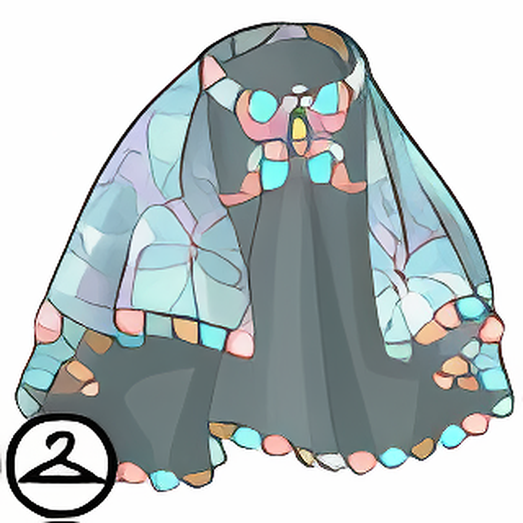 Spring Stained Glass Cape