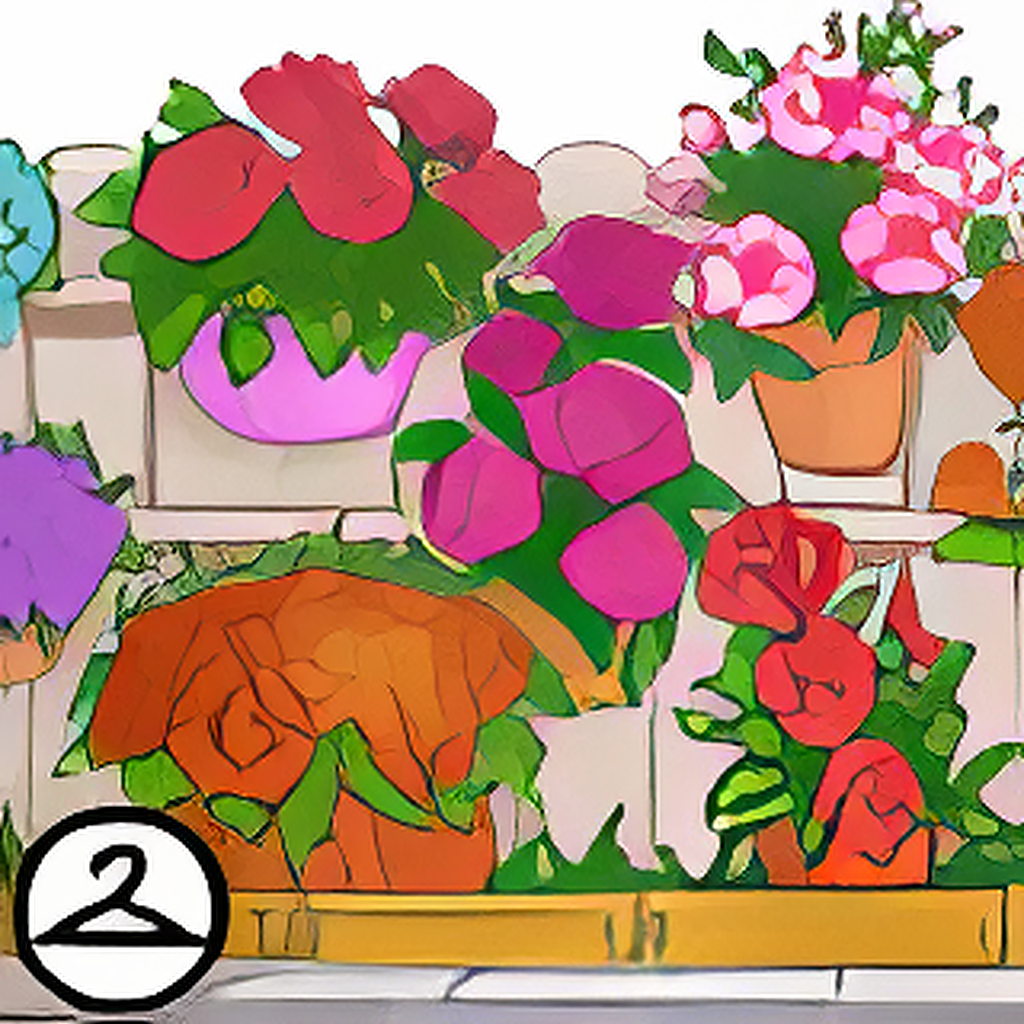 Flower Pot Fence Trinket