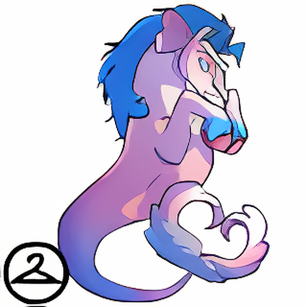 Prismatic Transgender: Adoring Rainbow Peophin