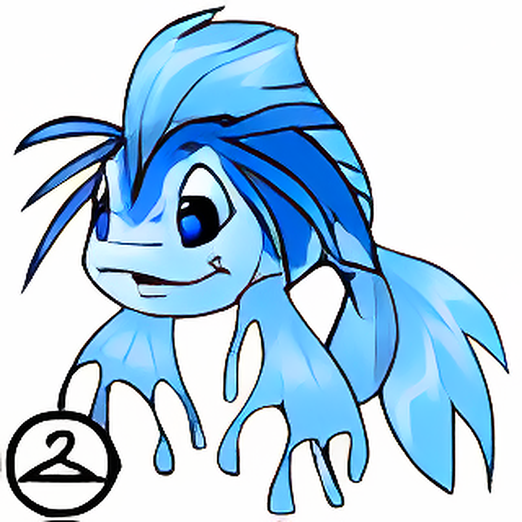 Nostalgic Blue Koi