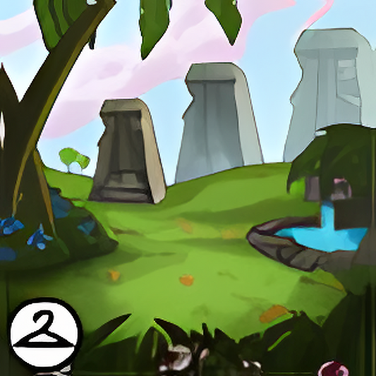 Rock Pool Tikis Background