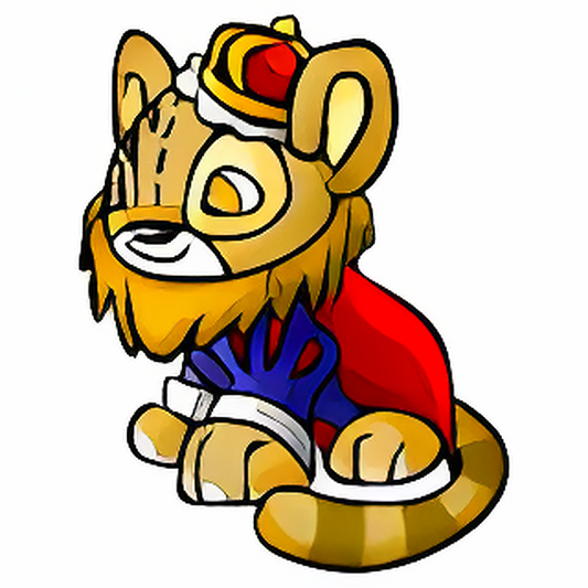 Royal Boy Kougra Plushie