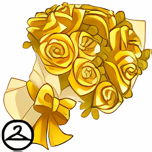 Gold Roses Bouquet