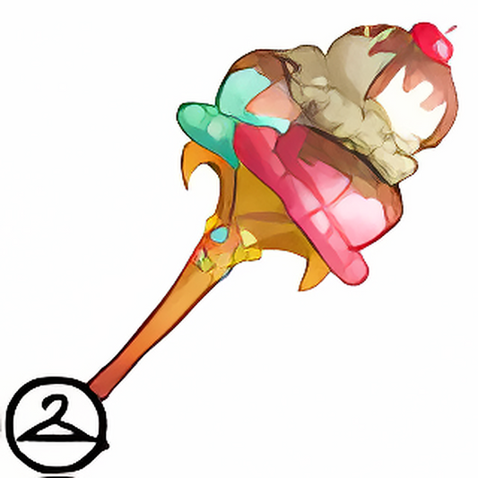 Ice Cream Cone Wand
