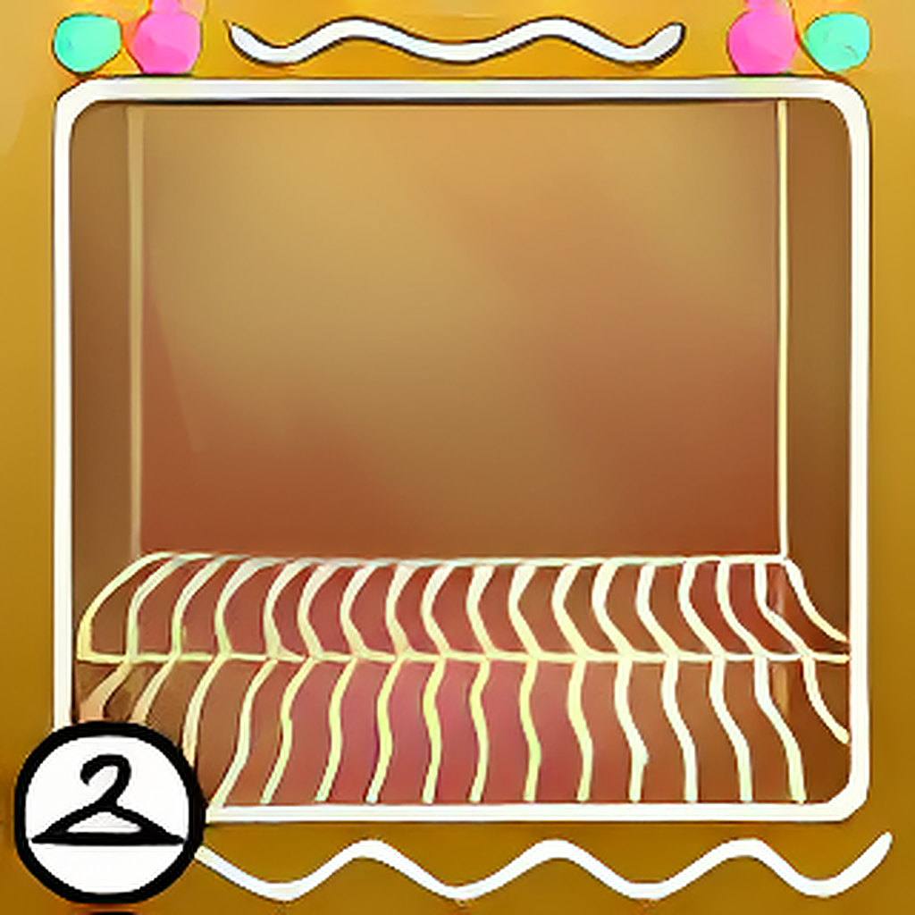 Gingerbread Oven Background