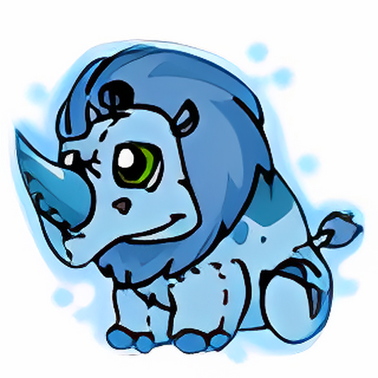 Magical Blue Tonu Plushie