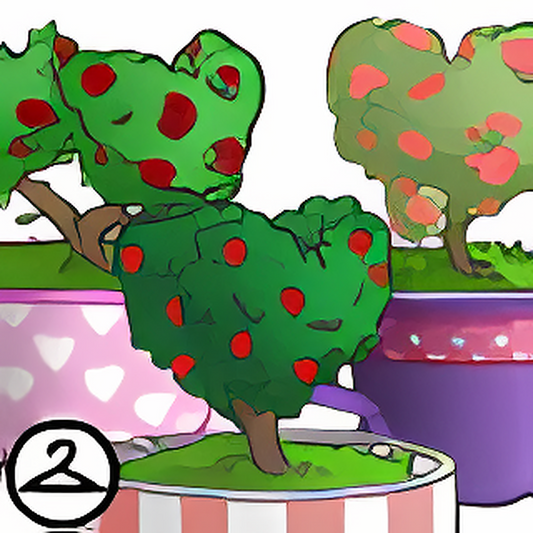 Valentine Tea Cup Garden Foreground