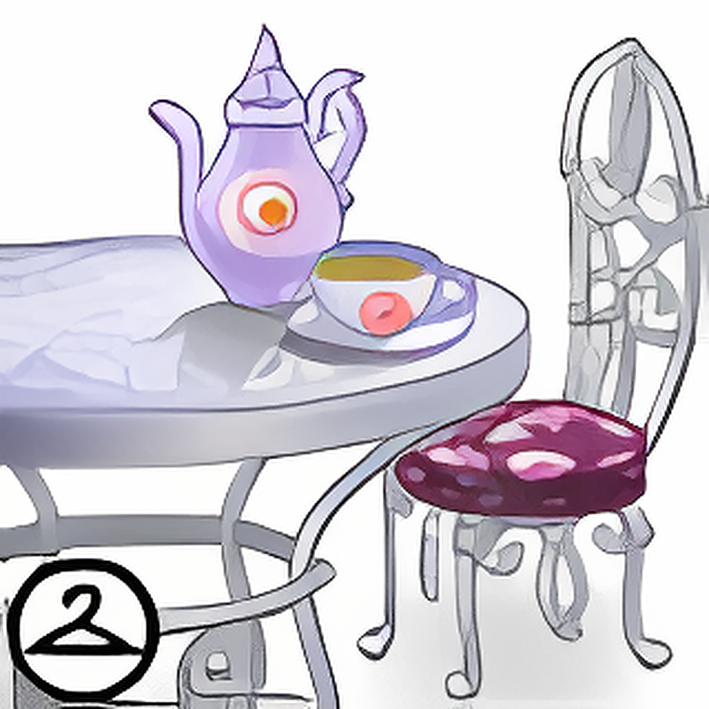 MiniMME17-S2c: Whimsical Tea Table