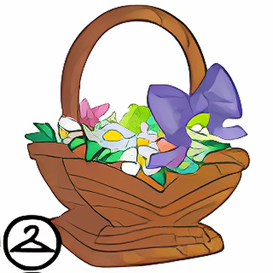 Faerie Wings Basket Handheld