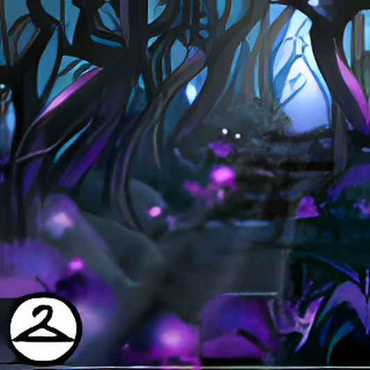 MME16-S1: Menacing Forest Path Background
