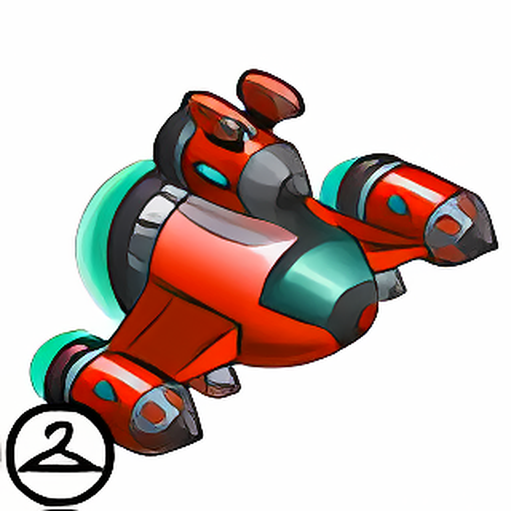 Floating Space Ship