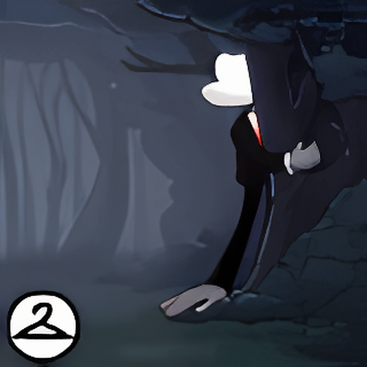 Tall Creature in the Woods Background