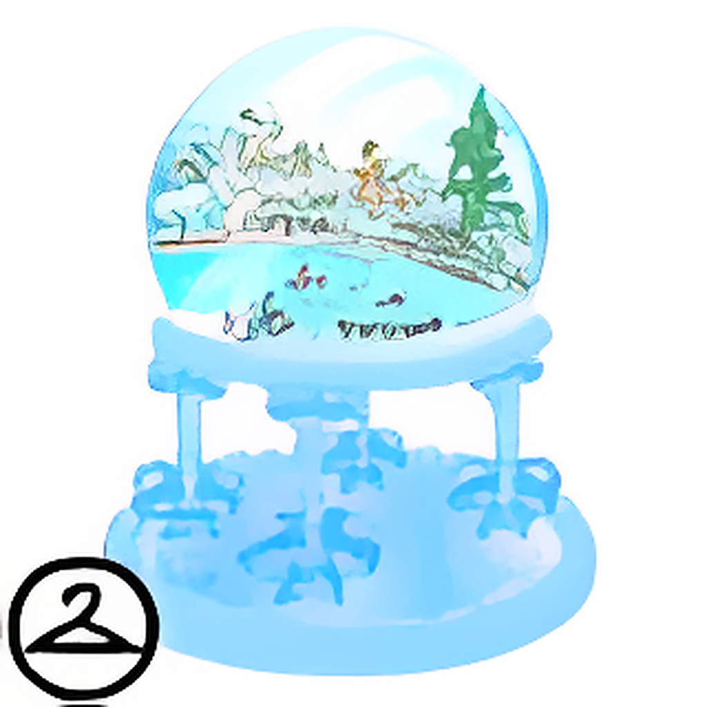 Winter Starlight Snowglobe