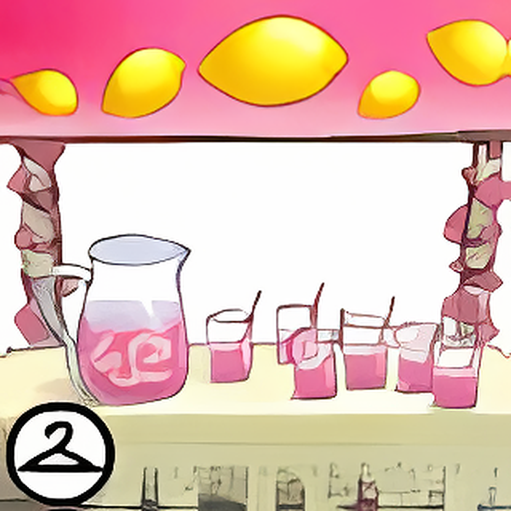 Pink Lemonade Stand Foreground