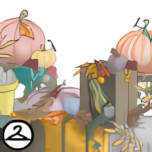 Pastel Pumpkin Foreground