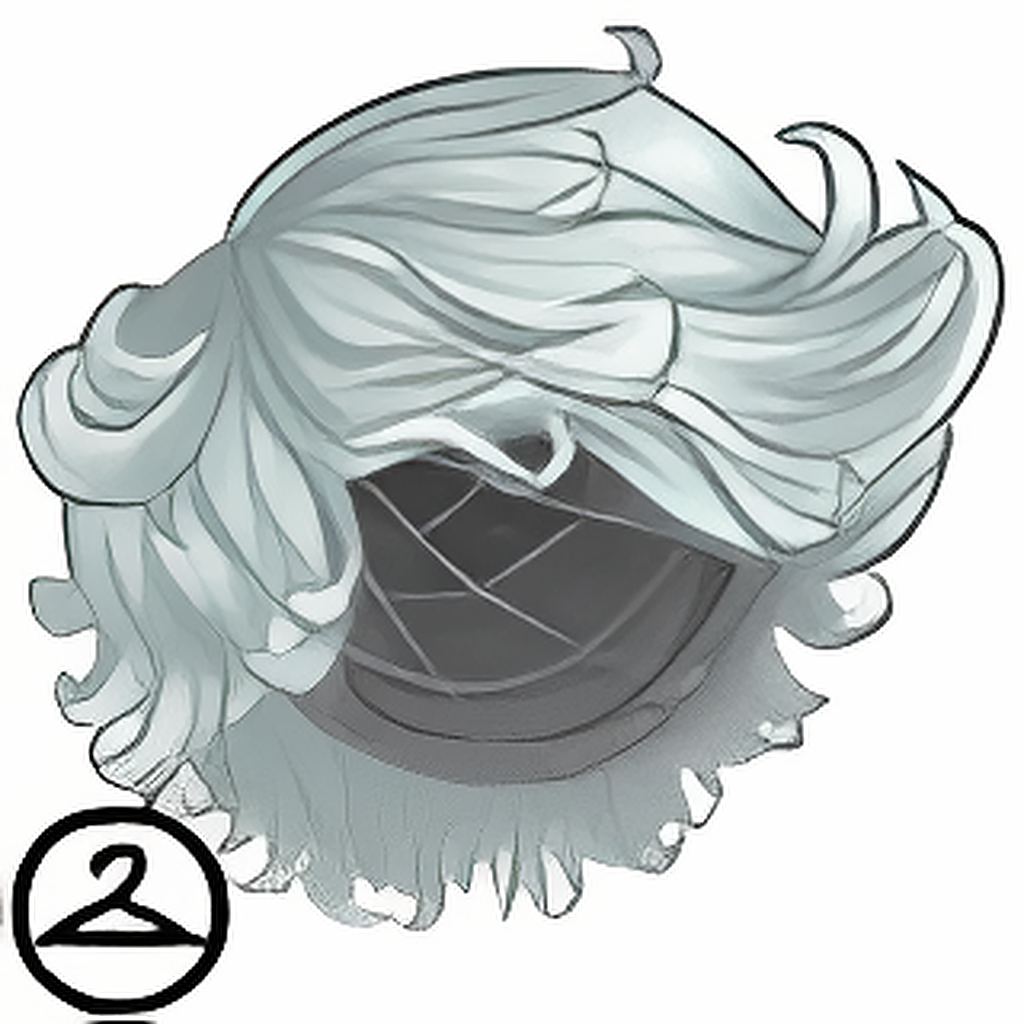 Dyeworks White: Playful Tousled Wig