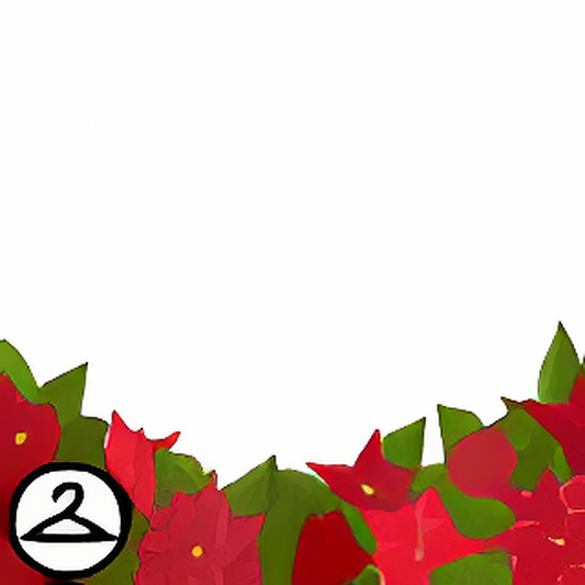 Peaceful Poinsettia Foreground