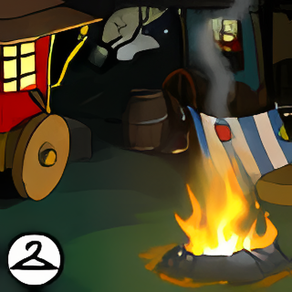 Wanderer Camp Background