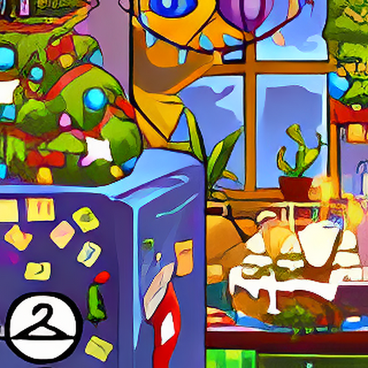 Christmas Kitchen Background