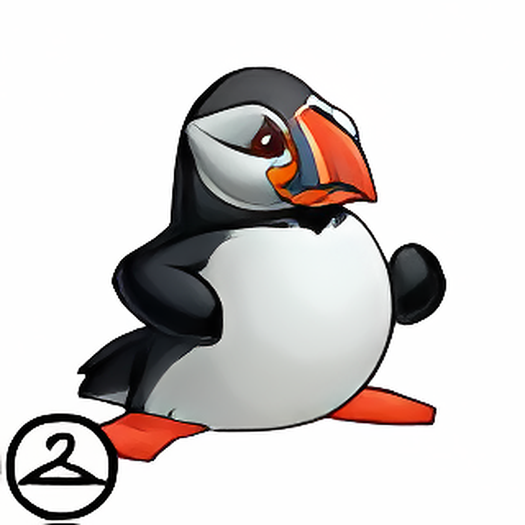 Bruce Puffin Outfit