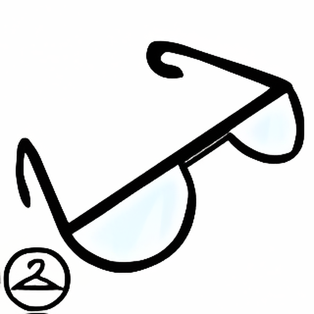 Smart School Girl Eye Glasses