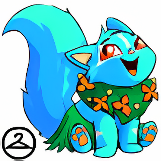 Prismatic Cyan: Tropical Island Wocky