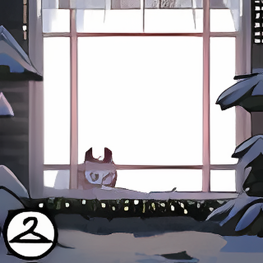 Cosy Holiday Window Foreground