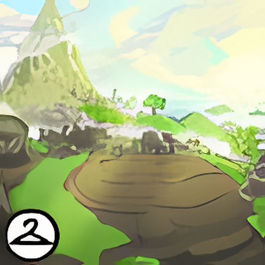 Ancient Mountain Rubble Background