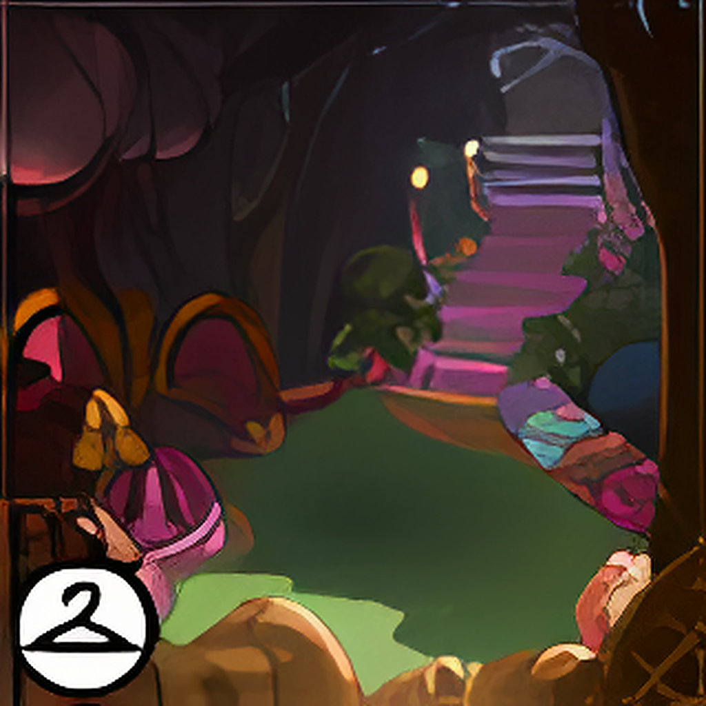 Suspicious Candy House Background