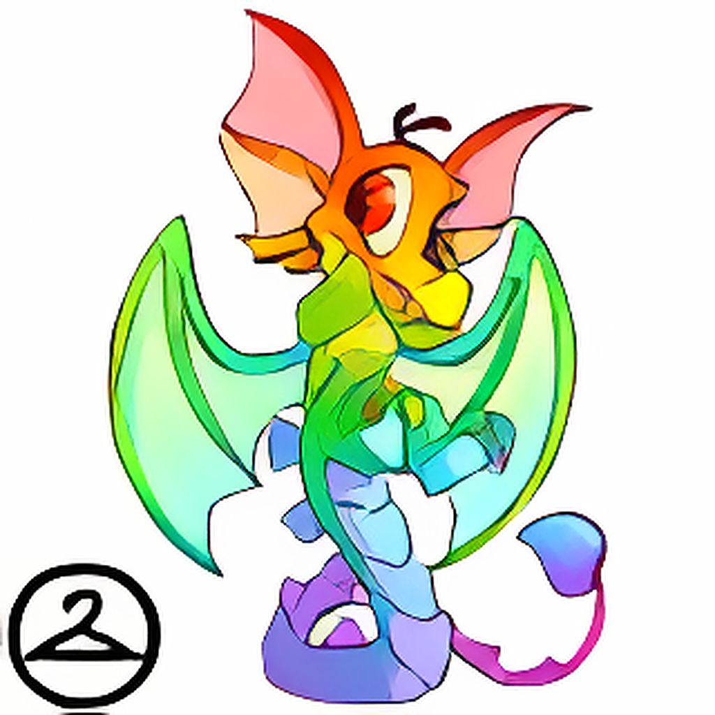 Adoring Rainbow Draik
