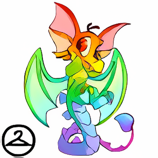 Adoring Rainbow Draik