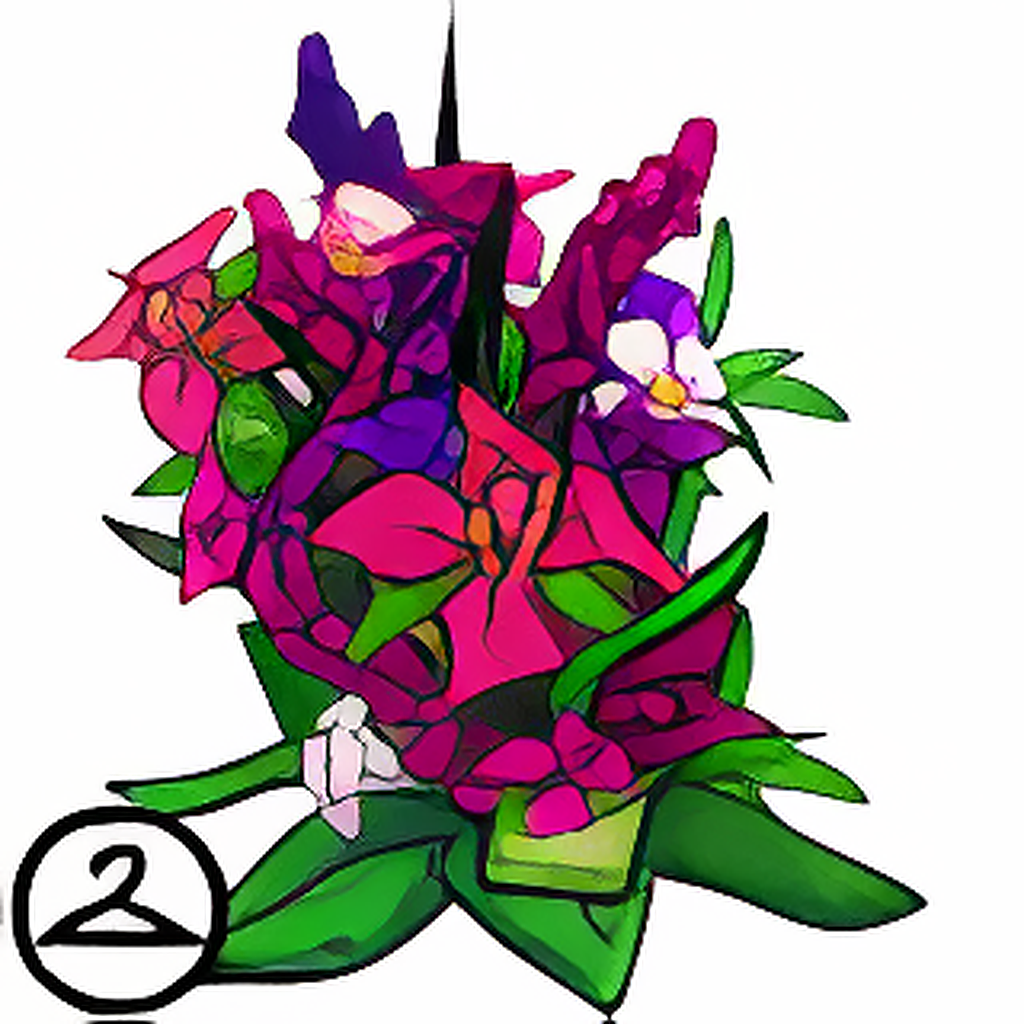 Mystery Island Inspired Flower Bouquet