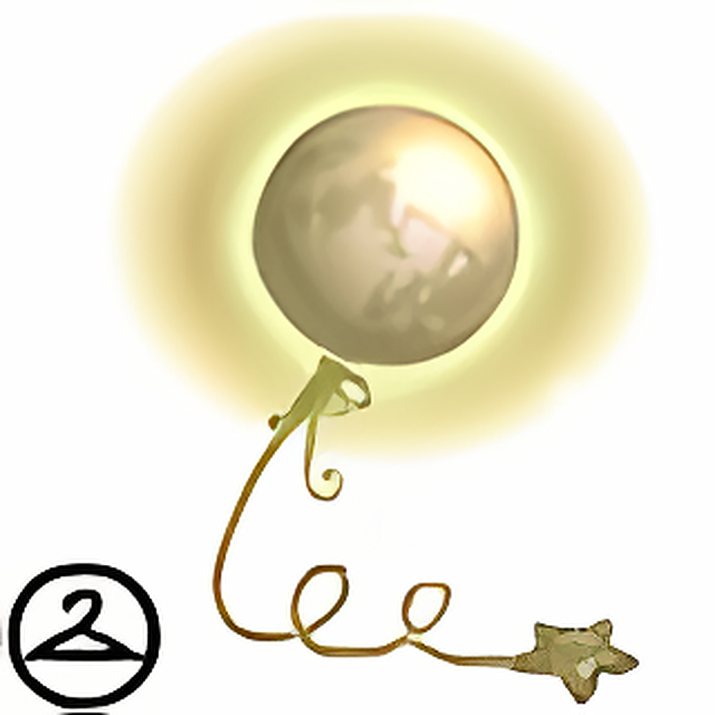 Dyeworks Gold: Handheld Moon Balloon