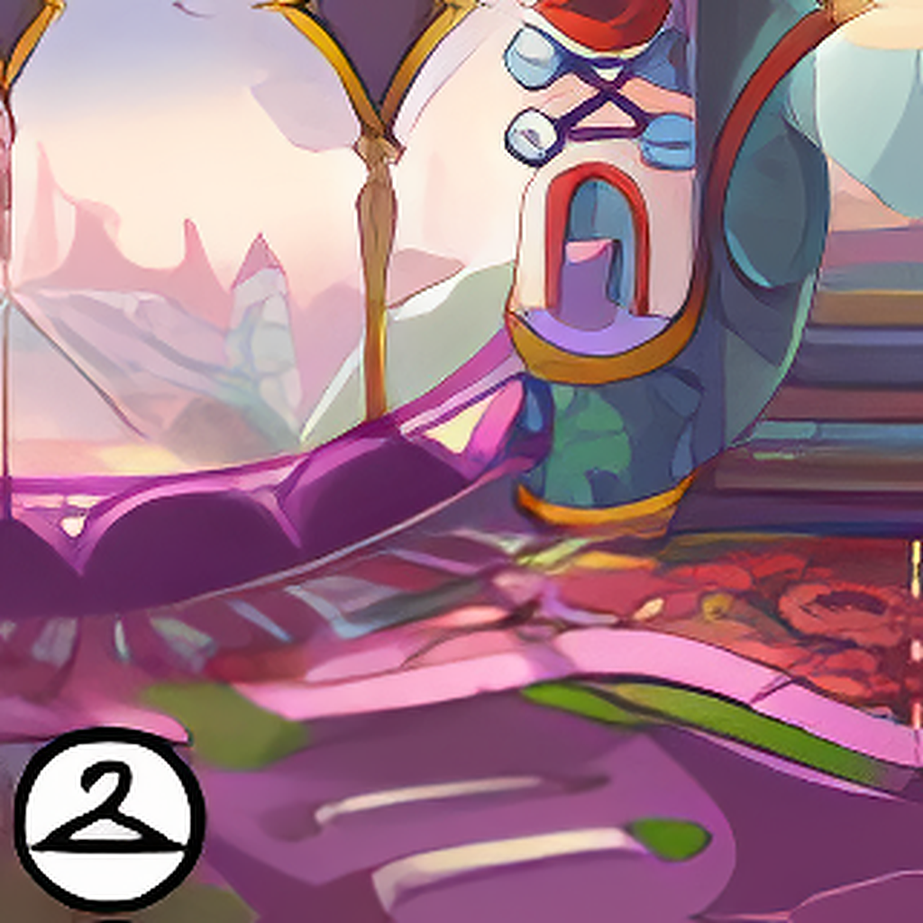 Button Town Background