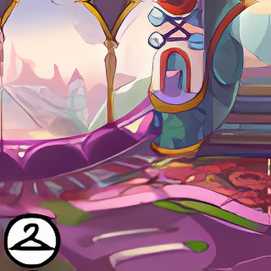 Button Town Background
