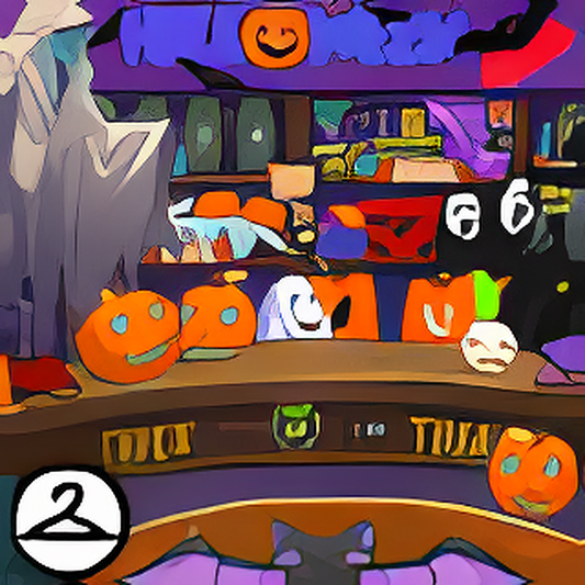 Halloween Store Background