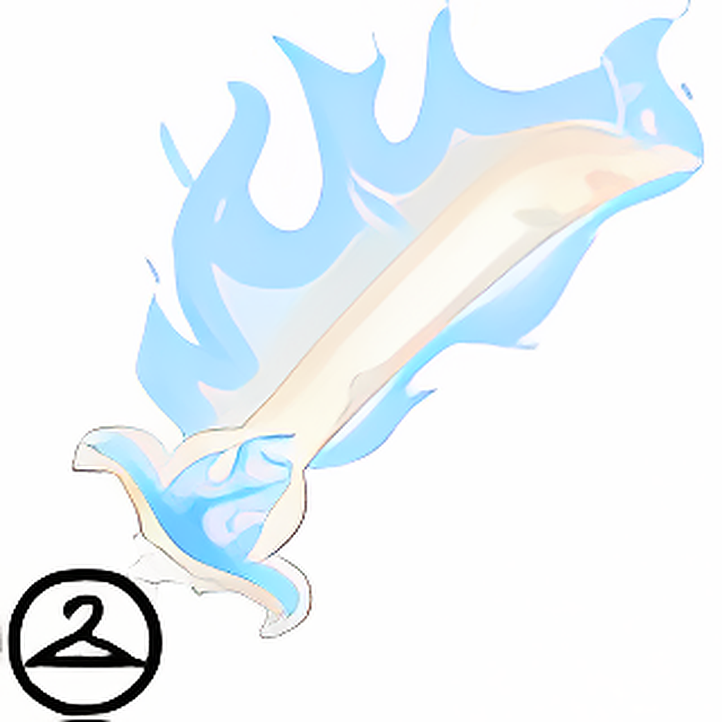 Dyeworks White: Flame Sword