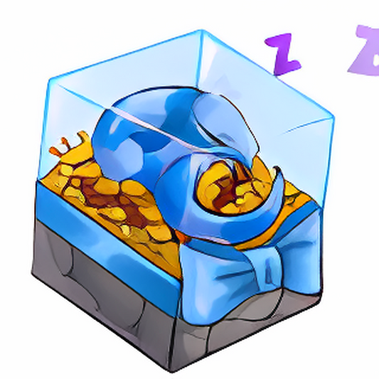 Snoozing Snowager Gift Box Mystery Capsule