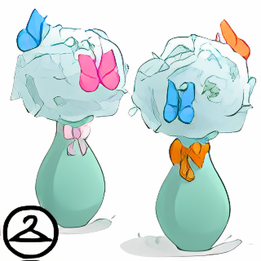 Butterfly Vases