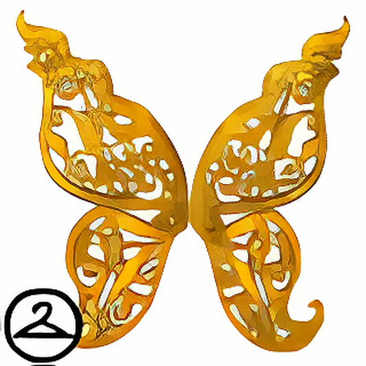 Golden Holiday Wings