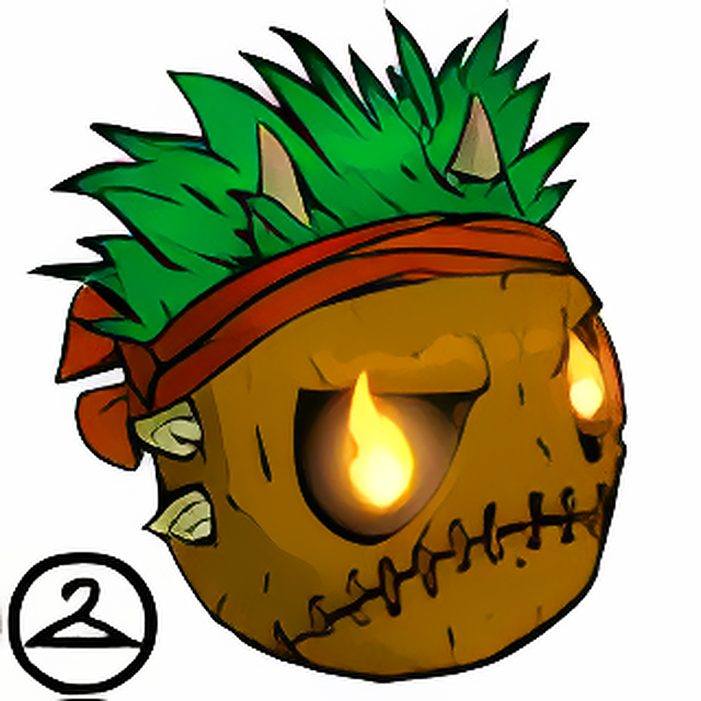 Evil Coconut Mask
