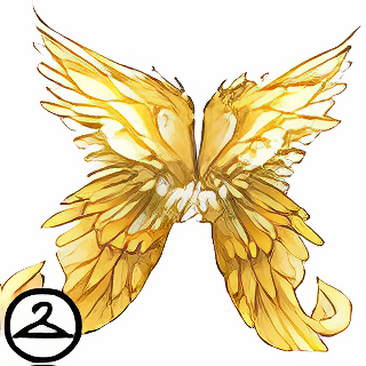 Dyeworks Gold: Jewelled Silver Wings