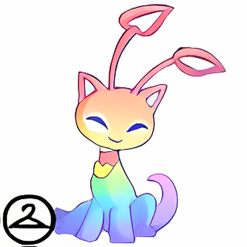 Prismatic Pastel: Adoring Rainbow Aisha
