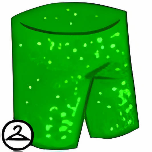 Green Sparkle Trousers
