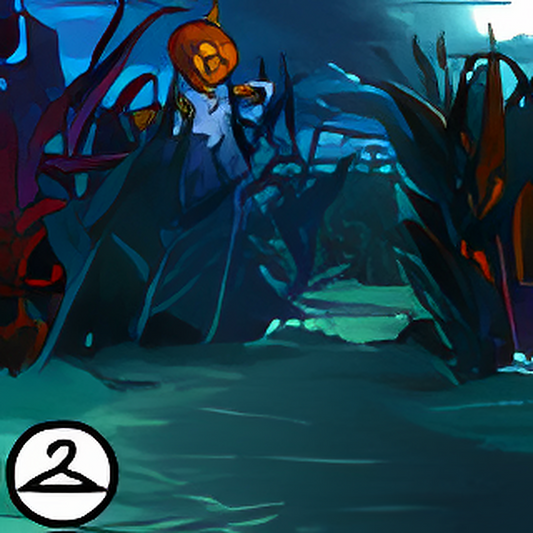MME28-B: Haunted Corn Maze Background