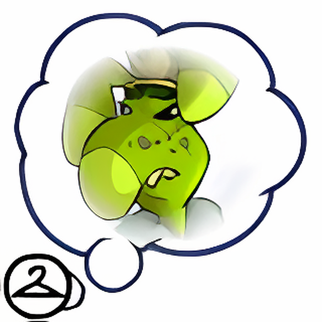 Roothless Thought Bubble